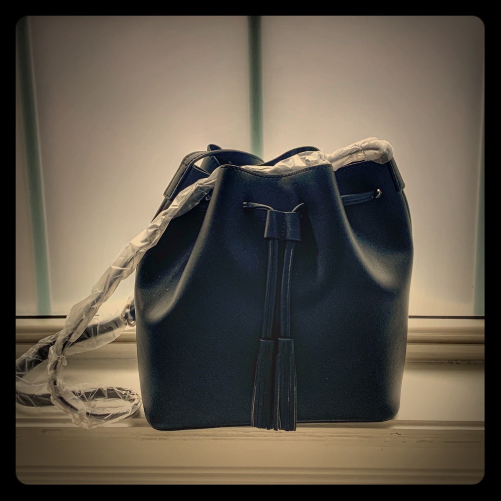 NWOT JCREW Factory Bucket Bag Purse with Tassels